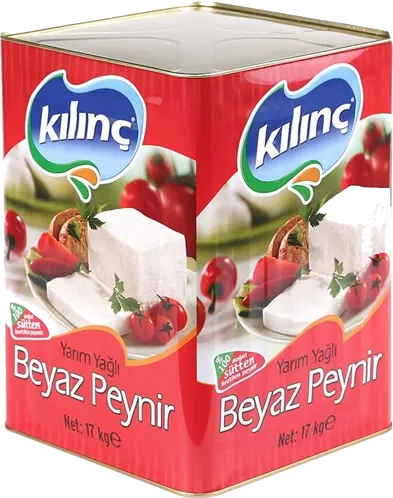 Kılınç Süt beyaz peynir tenekesi