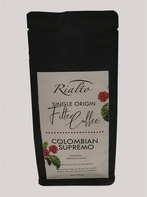 Rialto Colombian Supremo filtre kahve